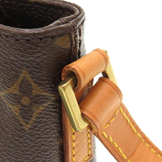 LOUIS VUITTON Shoulder Bag M51241 Monogram canvas Brown Monogram panda Trotteur Takashi Murakami Women Used Authentic