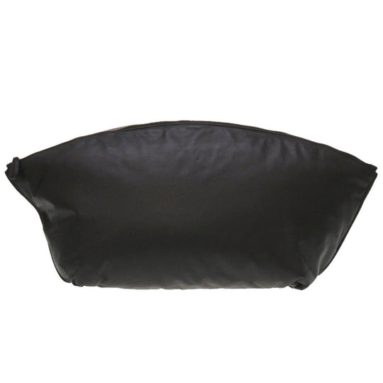 THE ROW Clutch bag leather black Dante Clutch XL Women Used Authentic