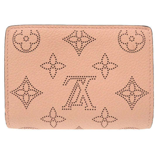 LOUIS VUITTON Bifold Wallet M80629 Monogram Mahina Magnolia Monogram Mahina Portefeuille Claire Women Used Authentic