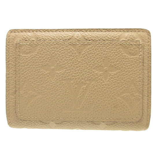 LOUIS VUITTON Bifold Wallet M80629 Monogram Mahina Magnolia Monogram Mahina Portefeuille Claire Women Used Authentic