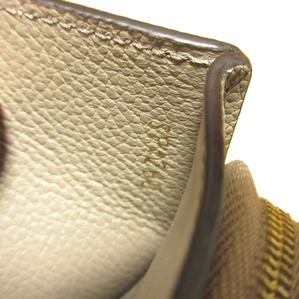 LOUIS VUITTON Bifold Wallet M80629 Monogram Mahina Magnolia Monogram Mahina Portefeuille Claire Women Used Authentic