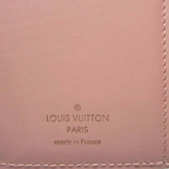 LOUIS VUITTON Tri-fold wallet N60208 Damier canvas, leather Magnolia Compact wallet Damier Portefeuille Croisette Women Used Authentic