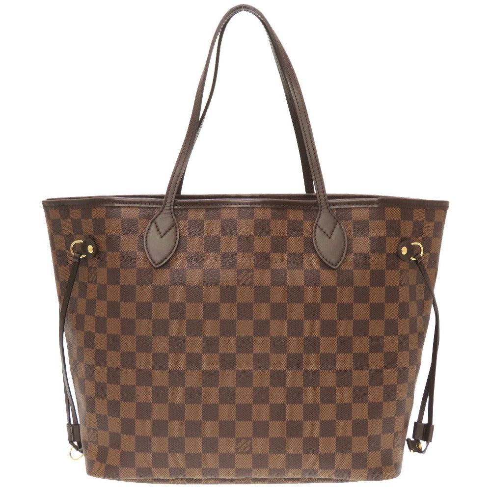 LOUIS VUITTON Tote Bag N41358 Damier canvas Slys Damier New Neverfull MM Women Used Authentic