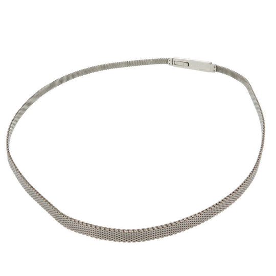 GUCCI belt metal Silver plate Women Used Authentic