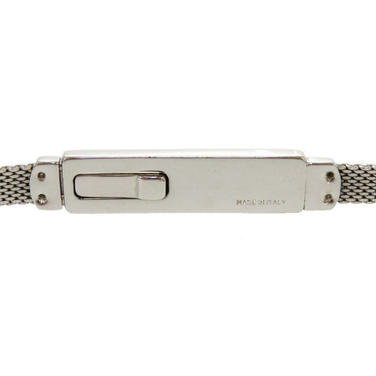 GUCCI belt metal Silver plate Women Used Authentic