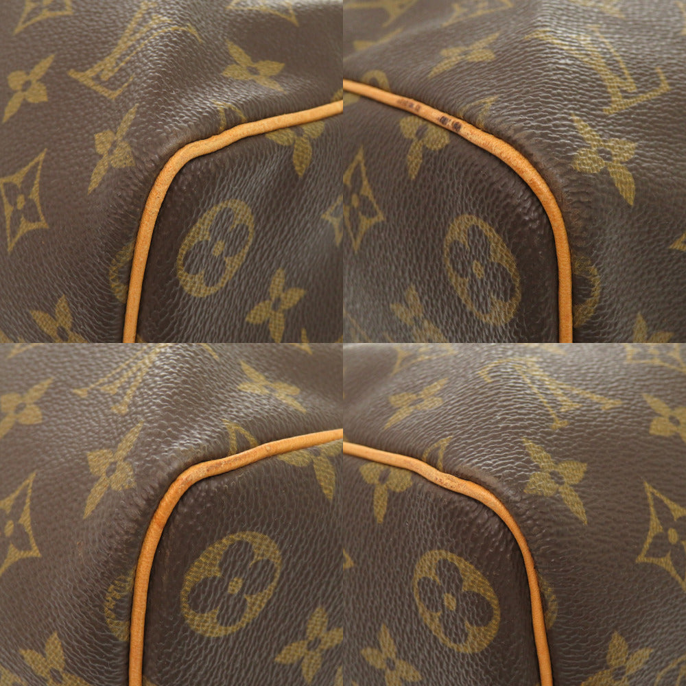 LOUIS VUITTON Boston Duffel bag M41428 Monogram canvas Brown Monogram Keepall 45 mens Used Authentic