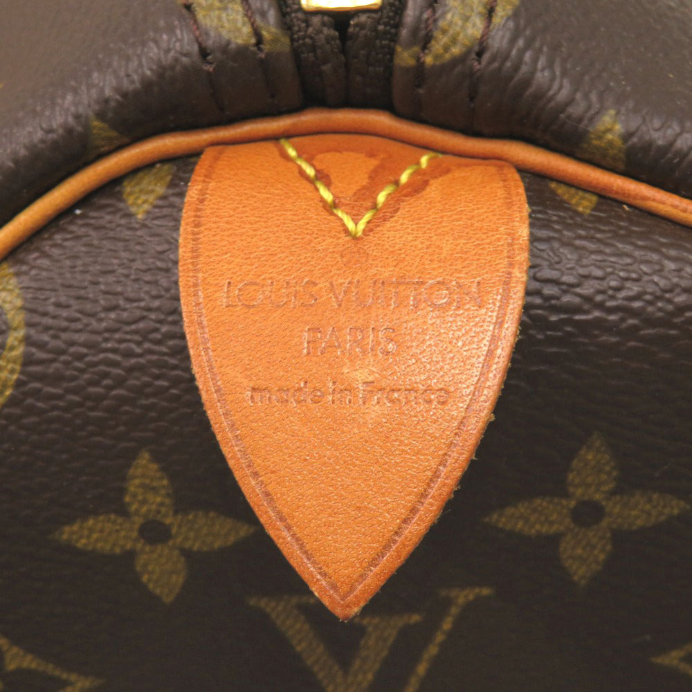 LOUIS VUITTON Boston Duffel bag M41426 Monogram canvas Brown Monogram Keepall 50 mens Used Authentic