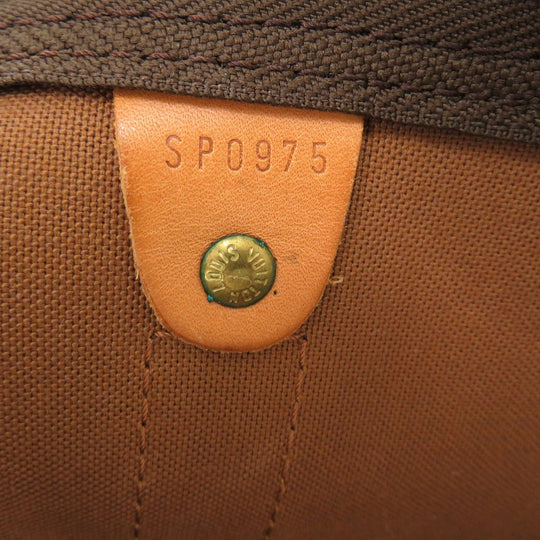 LOUIS VUITTON Boston Duffel bag M41426 Monogram canvas Brown Monogram Keepall 50 mens Used Authentic