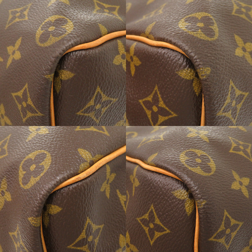 LOUIS VUITTON Boston Duffel bag M41426 Monogram canvas Brown Monogram Keepall 50 mens Used Authentic