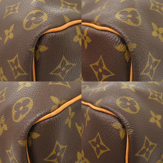 LOUIS VUITTON Boston Duffel bag M41426 Monogram canvas Brown Monogram Keepall 50 mens Used Authentic