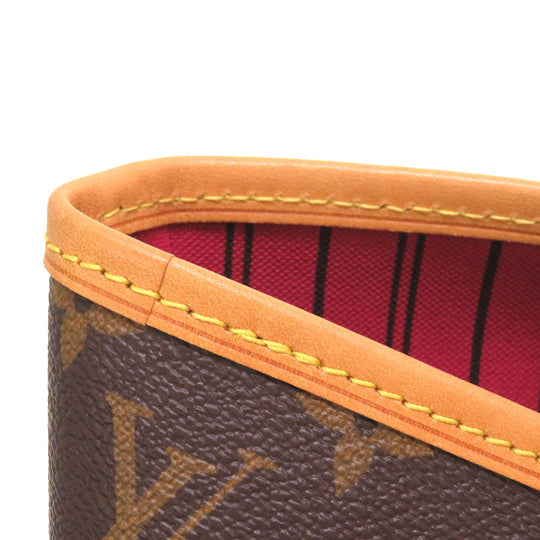 LOUIS VUITTON Tote Bag M41178 Monogram canvas Pivoonne Monogram New Neverfull MM Women Used Authentic