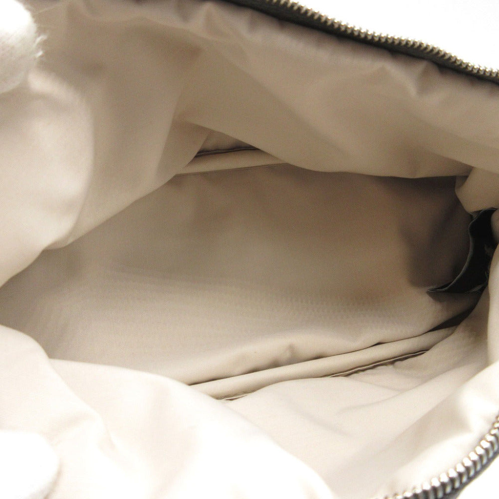 HERMES Pouch Silk, Cotton Asie Punching logo Bolide Vis Verza PM Women Used Authentic