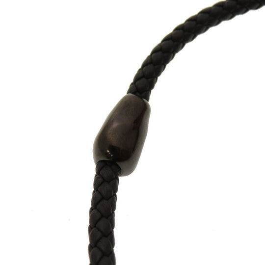 HERMES bracelet Vaux Swift black Wave Double Tour Double Tour Women Used Authentic