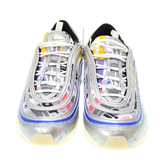 NIKE sneakers DD5480-902 Synthetic leather multicolor Air Max 97 SE Swoosh Mart mens 42.5 Used Authentic