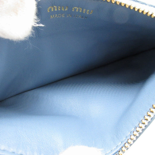 MIUMIU Card Case 5MB006 leather Astrare Women Used Authentic