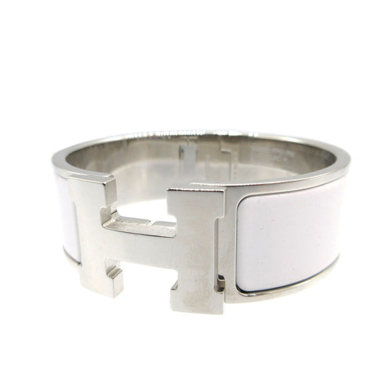 HERMES bracelet metal Silver clicclacPM