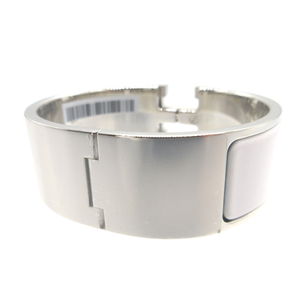 HERMES bracelet metal Silver clicclacPM