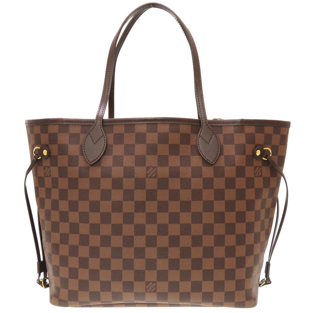 LOUIS VUITTON Tote Bag N41358 Damier canvas Slys Damier New Neverfull MM Women Used Authentic