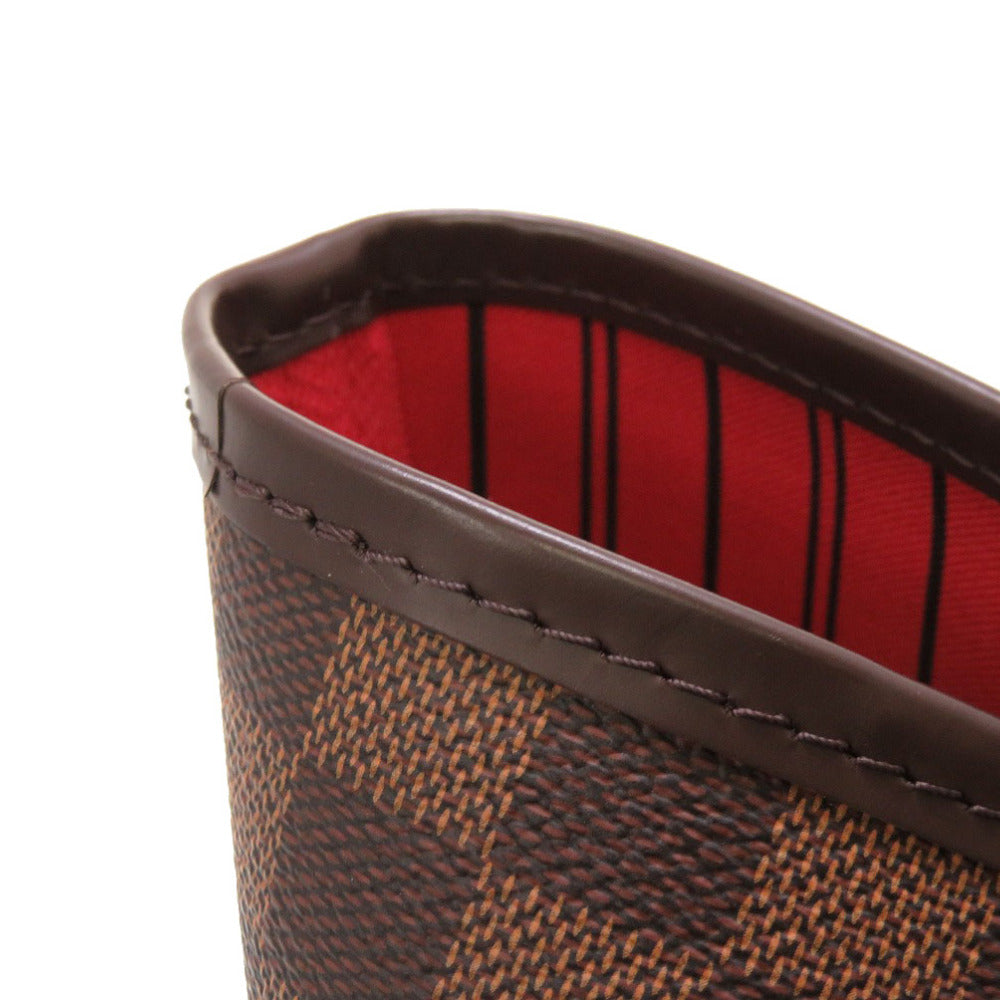 LOUIS VUITTON Tote Bag N41358 Damier canvas Slys Damier New Neverfull MM Women Used Authentic