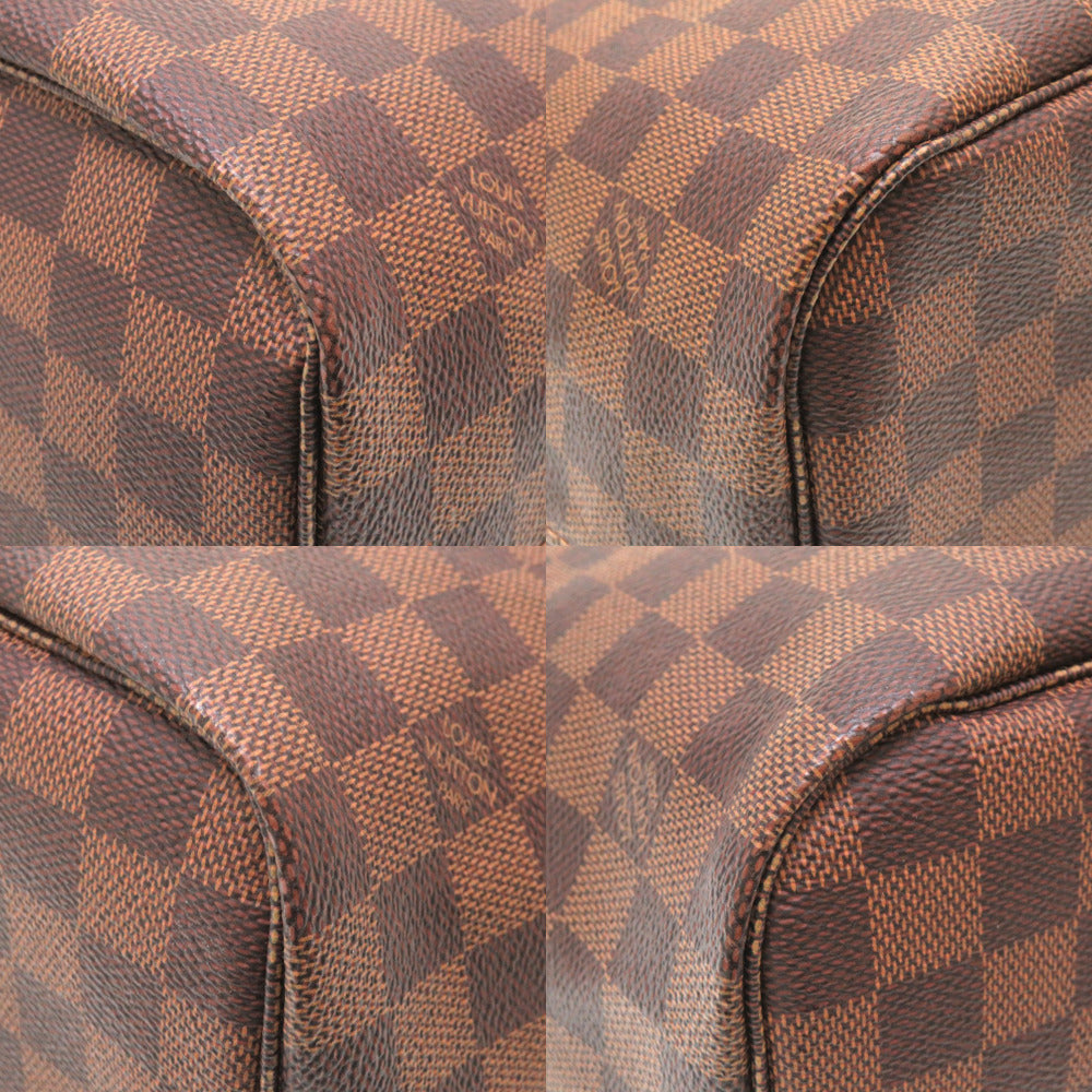 LOUIS VUITTON Tote Bag N41358 Damier canvas Slys Damier New Neverfull MM Women Used Authentic