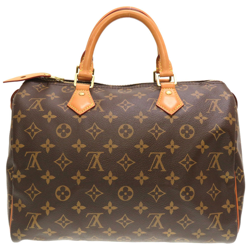 LOUIS VUITTON Handbag M41108 Monogram canvas Brown Monogram New Speedy 30 Women Used Authentic
