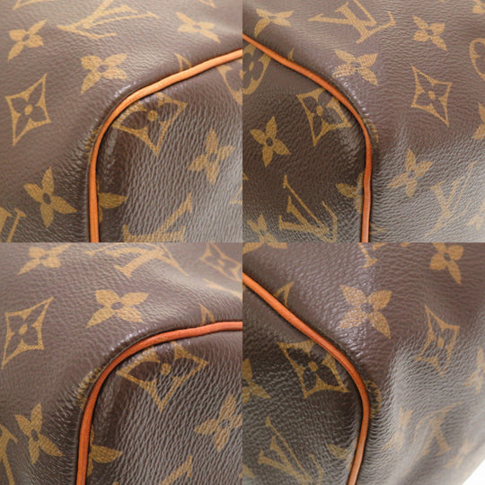 LOUIS VUITTON Handbag M41108 Monogram canvas Brown Monogram New Speedy 30 Women Used Authentic