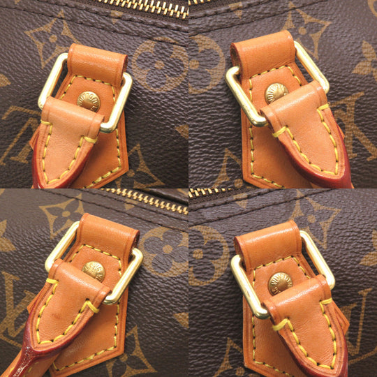 LOUIS VUITTON Handbag M41108 Monogram canvas Brown Monogram New Speedy 30 Women Used Authentic