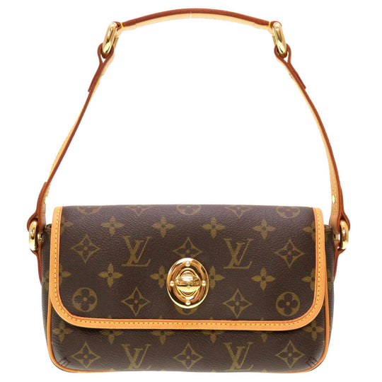 LOUIS VUITTON Shoulder Bag M40078 Monogram canvas Brown Monogram Tikal PM Women Used Authentic