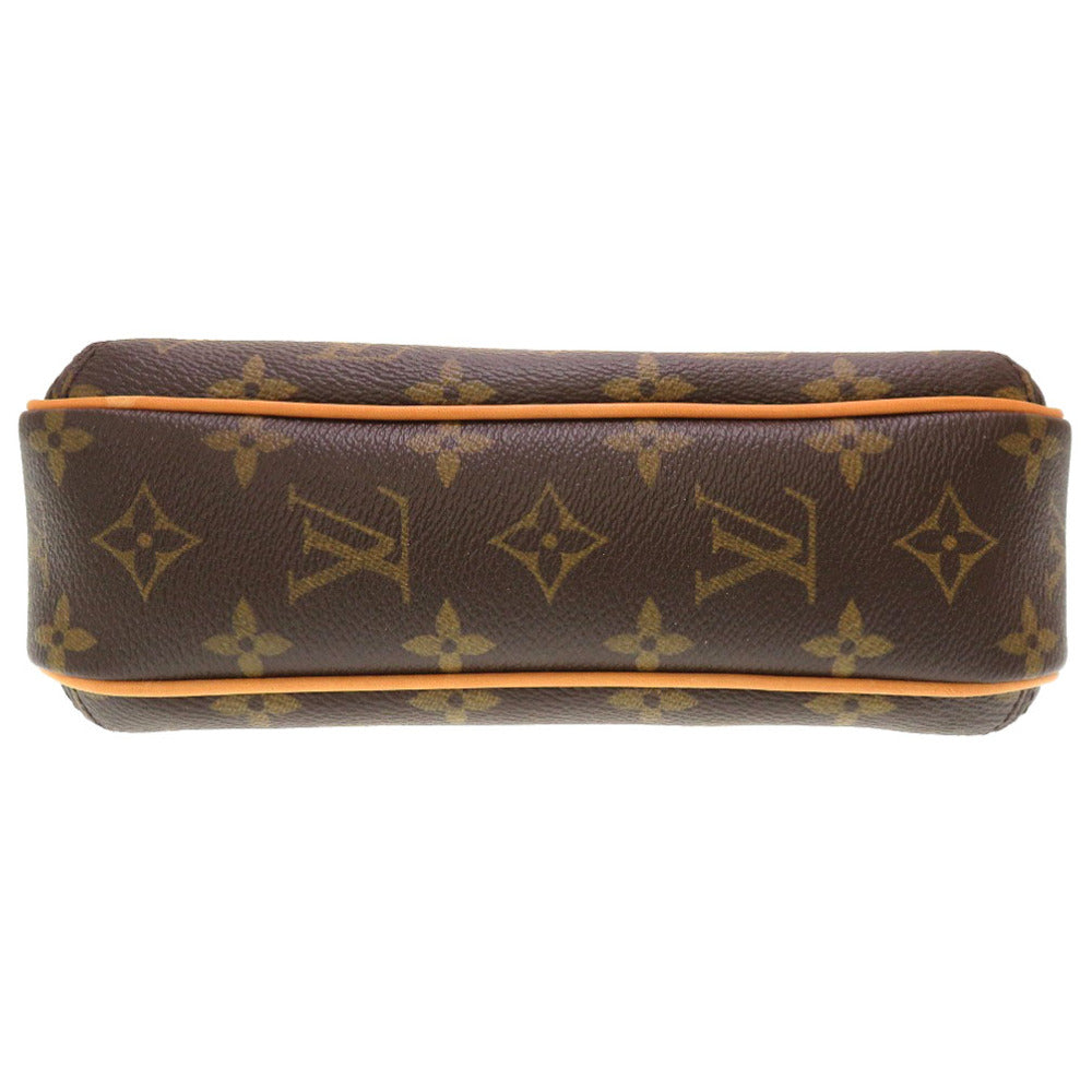LOUIS VUITTON Shoulder Bag M40078 Monogram canvas Brown Monogram Tikal PM Women Used Authentic