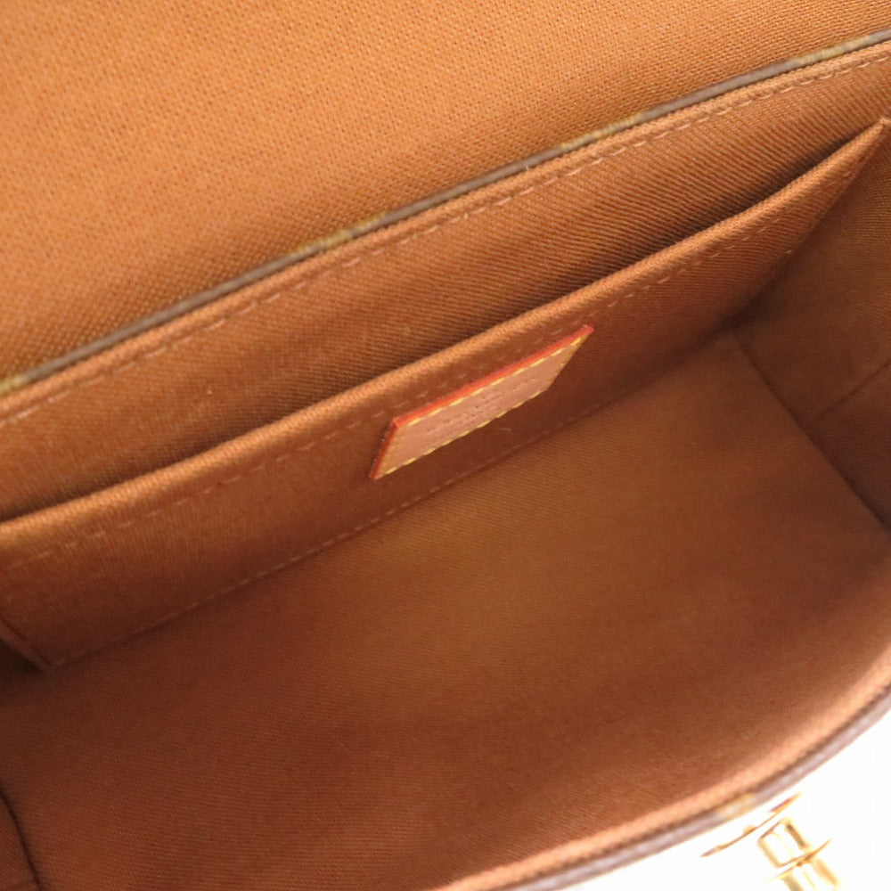 LOUIS VUITTON Shoulder Bag M40078 Monogram canvas Brown Monogram Tikal PM Women Used Authentic