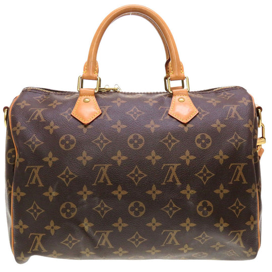 LOUIS VUITTON Handbag M41112 Monogram canvas Brown Monogram speedy bandouliere30 Women Used Authentic