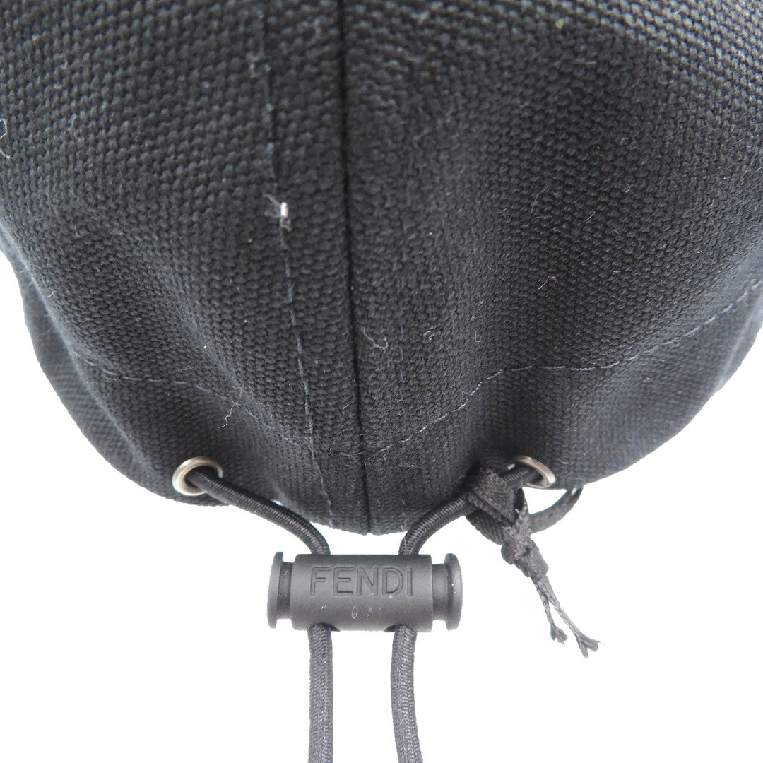 FENDI Other hats FXQ0929 AO2O F0QA1 cotton black Fendi x Marc Jacobs mens 59cm Used Authentic