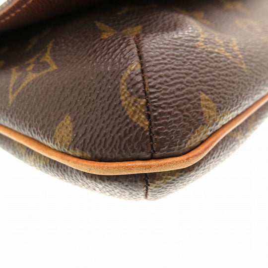 LOUIS VUITTON Shoulder Bag M51257 Monogram canvas Brown Monogram Musette Tango Short Strap Women Used Authentic
