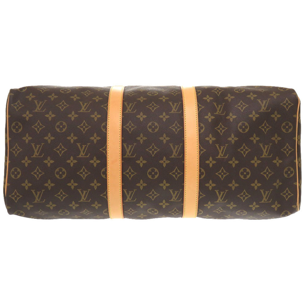 LOUIS VUITTON Boston Duffel bag M41426 Monogram canvas Brown Monogram Keepall 50 mens Used Authentic
