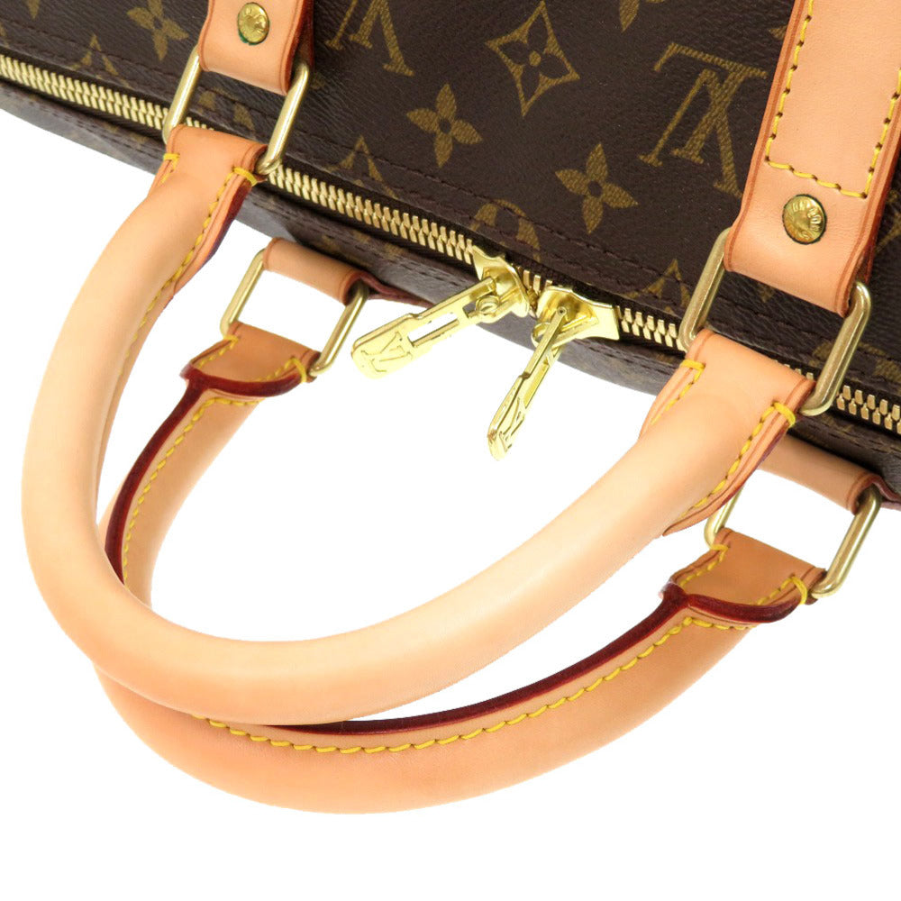 LOUIS VUITTON Boston Duffel bag M41426 Monogram canvas Brown Monogram Keepall 50 mens Used Authentic