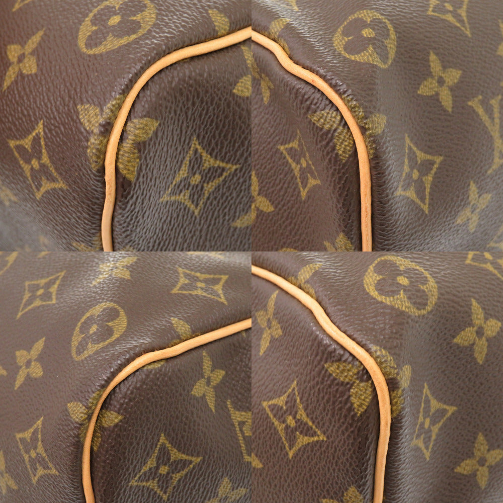LOUIS VUITTON Boston Duffel bag M41426 Monogram canvas Brown Monogram Keepall 50 mens Used Authentic