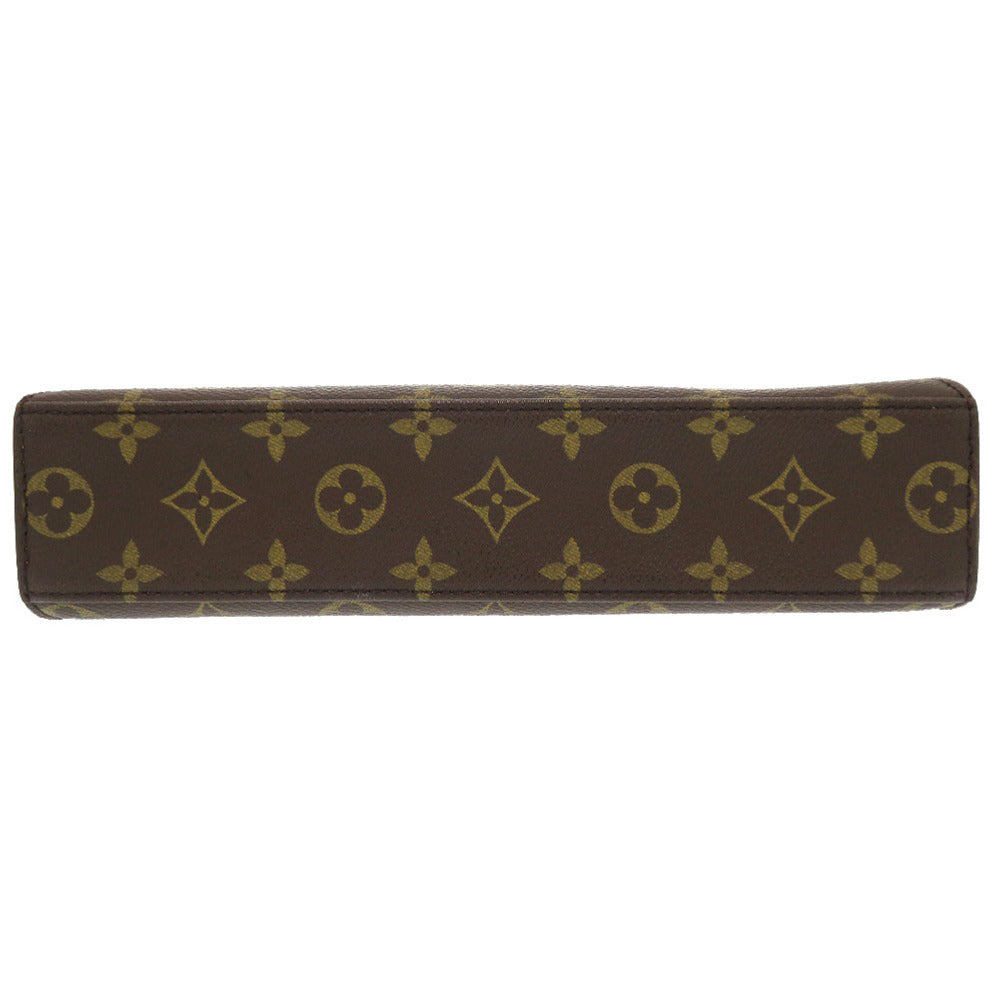 LOUIS VUITTON Handbag M51379 Monogram canvas Brown Monogram Malesherbes Women Used Authentic