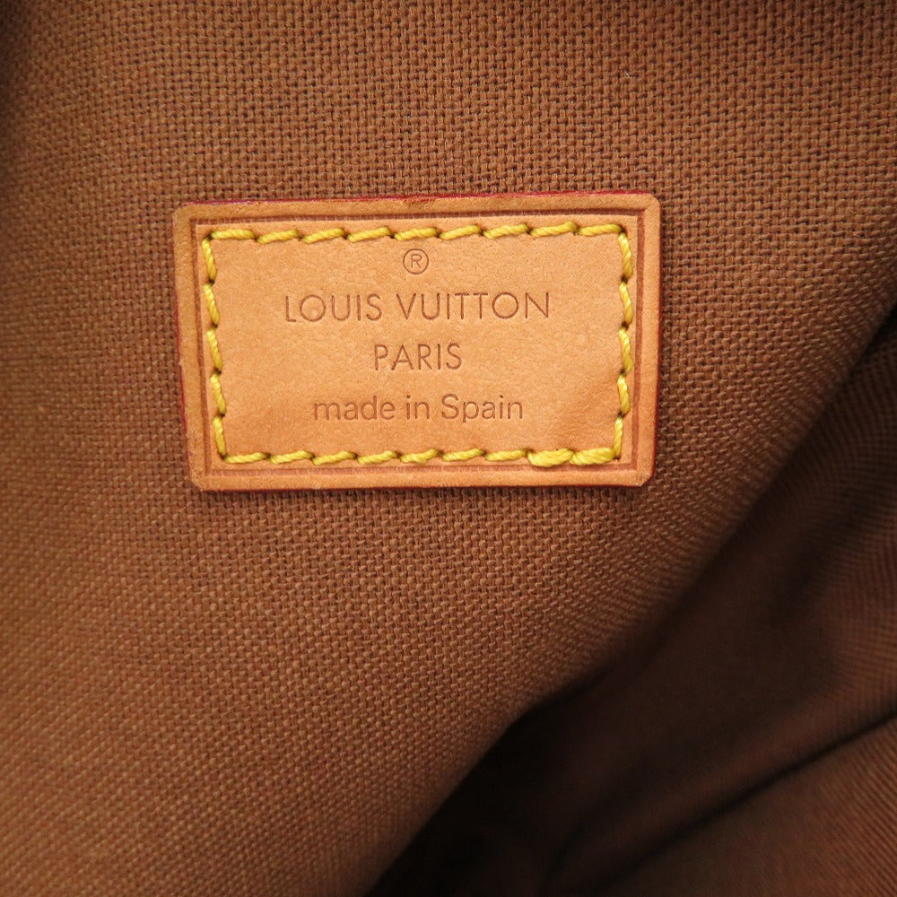 LOUIS VUITTON Sling bag M51870 Monogram canvas Brown Monogram Pochette Gange mens Used Authentic