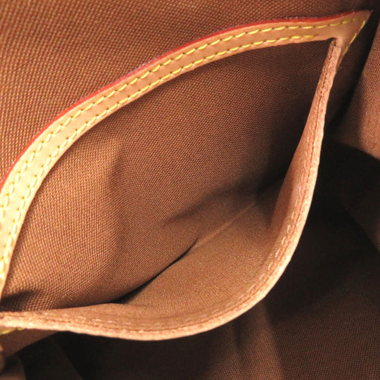 LOUIS VUITTON Backpack M51136 Monogram canvas Brown Monogram MontsourisMM Women Used Authentic