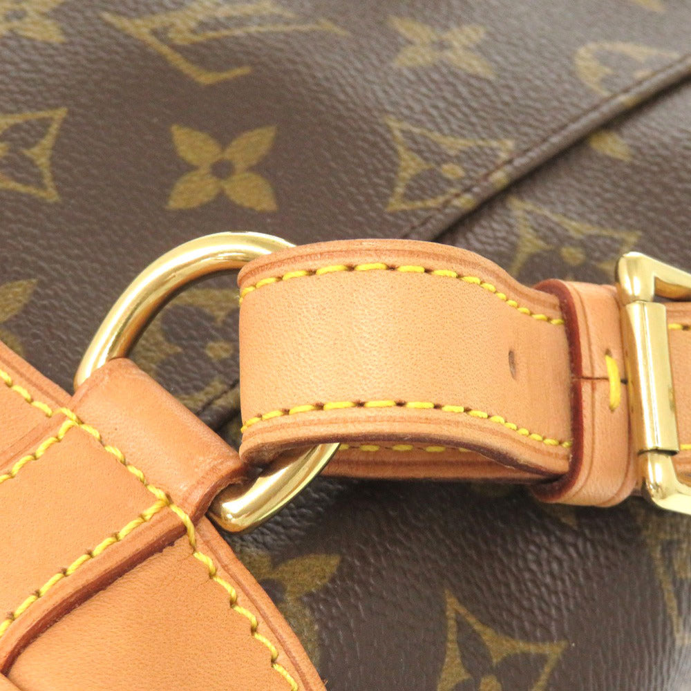 LOUIS VUITTON Backpack M51136 Monogram canvas Brown Monogram MontsourisMM Women Used Authentic