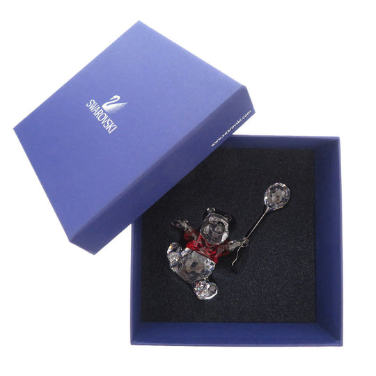 SWAROVSKI object crystal clear Winnie the Pooh Figure Women(Unisex) Used Authentic