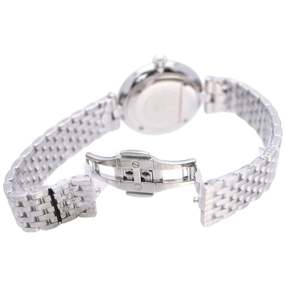 Emporio Armani Watches Quartz AR-11195 Stainless Steel border Quartz Women Used Authentic