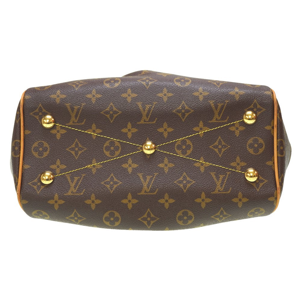 LOUIS VUITTON Handbag M40143 Monogram canvas Brown Monogram Tivoli PM Women Used Authentic