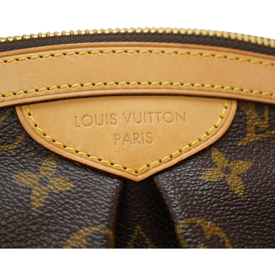 LOUIS VUITTON Handbag M40143 Monogram canvas Brown Monogram Tivoli PM Women Used Authentic