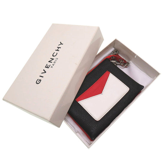 GIVENCHY Pouch BC06863507 leather black Chain Shoulder bag Women(Unisex) Used Authentic