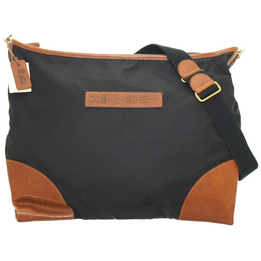 Felisi Shoulder Bag 12ŒŽ9“ú Nylon, Leather black Shoulder Bag mens Used Authentic