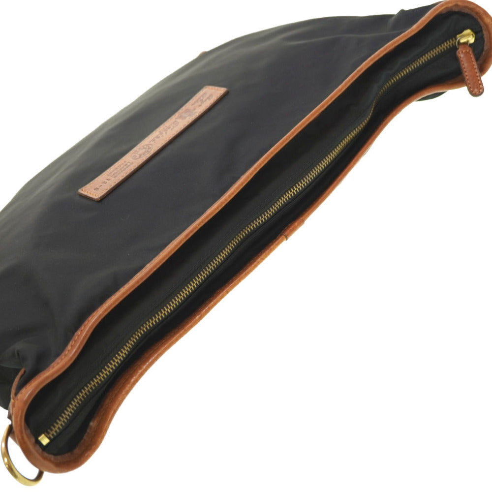 Felisi Shoulder Bag 12ŒŽ9“ú Nylon, Leather black Shoulder Bag mens Used Authentic