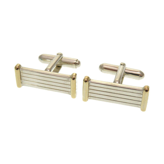 TIFFANY&Co. cuffs Silver925, K18 Yellow Gold Silver mens Used Authentic