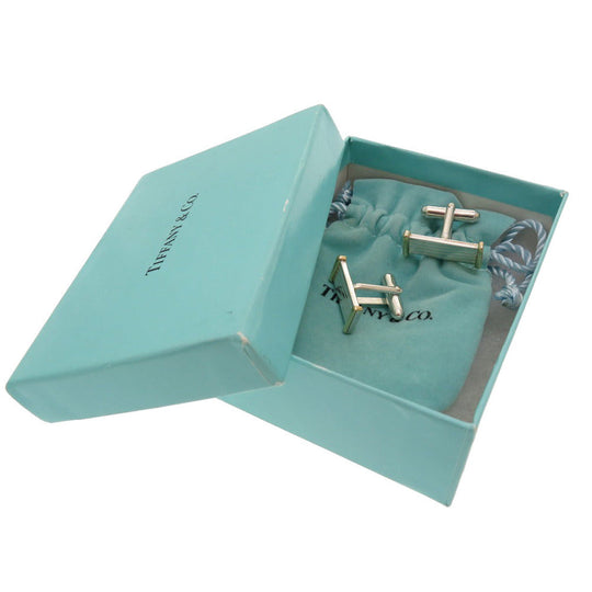 TIFFANY&Co. cuffs Silver925, K18 Yellow Gold Silver mens Used Authentic