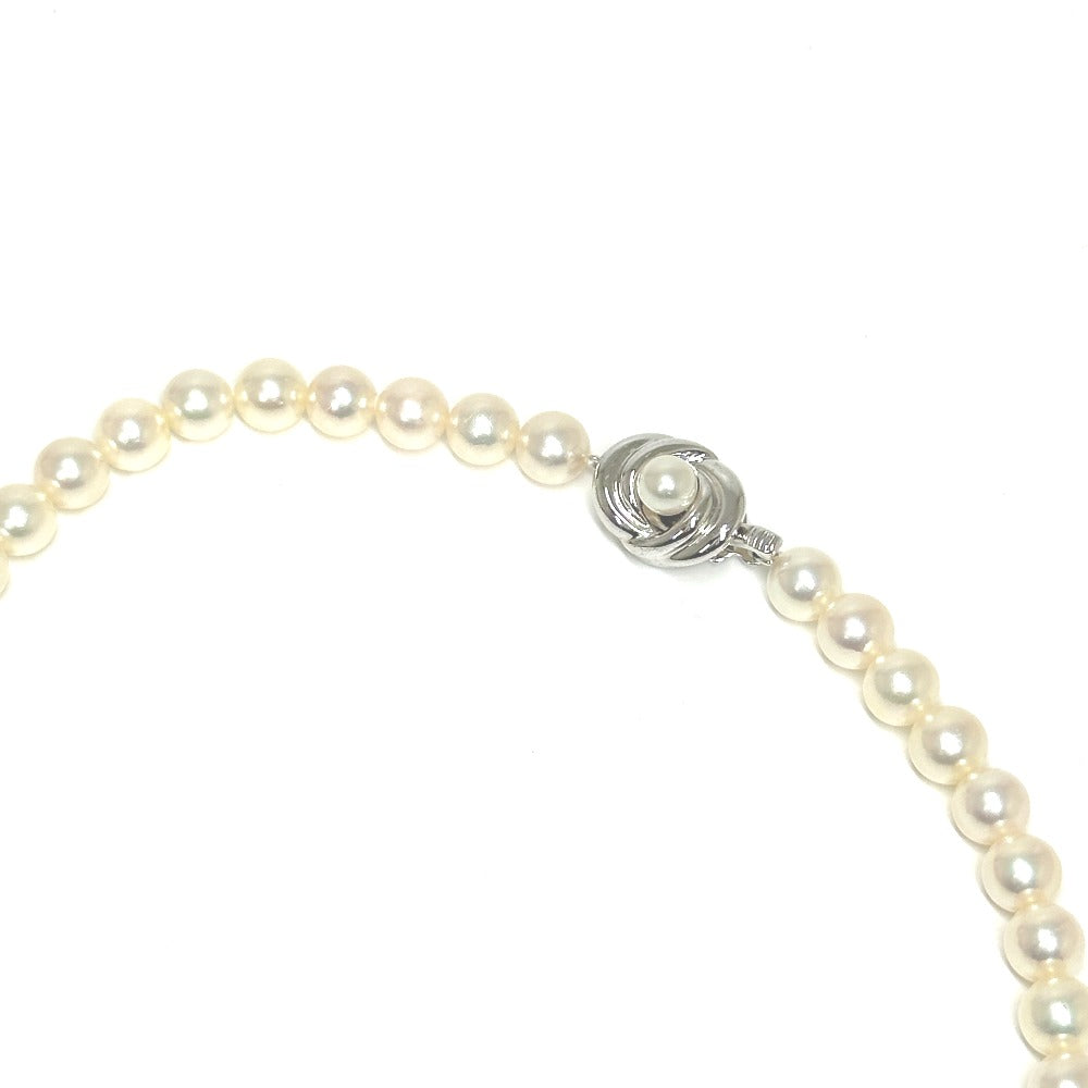 TASAKI Necklace Pearl white Akoya pearl 0.3" 40 Women Used Authentic